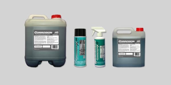 CorrosionX® HD premium-multifunctional oil high duty in Plastic-Canister 5 Gallon (18,927 Liter)